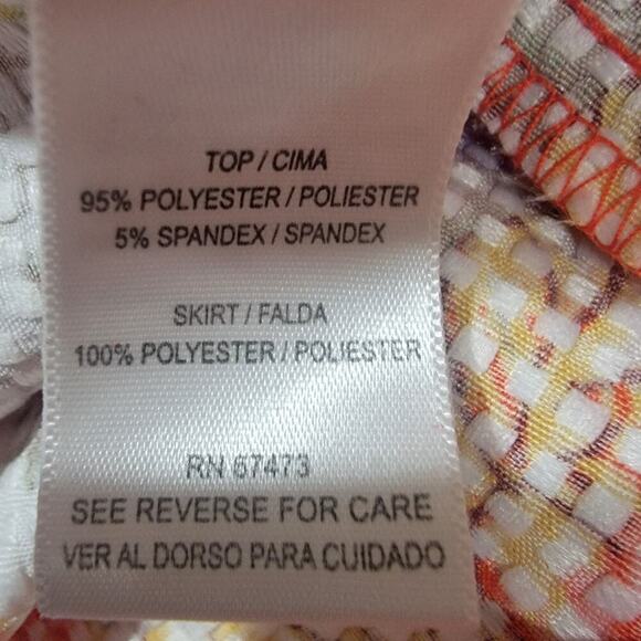 Danny and Nicole Dress Multicolor Floral Womens 18 Colorful Vacation Summer - Picture 10 of 12